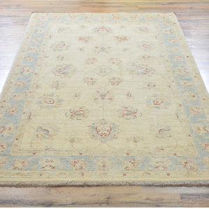Hand-Knotted Traditional Chobi Oushak Design Wool Rug (Size 3.10 X 5.10) Brral-615