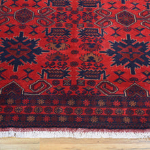 Load image into Gallery viewer, Hand-Knotted Fine Turkmen Handmade Tribal Traditional Rug (Size 4.2 X 6.8) Brral-6624