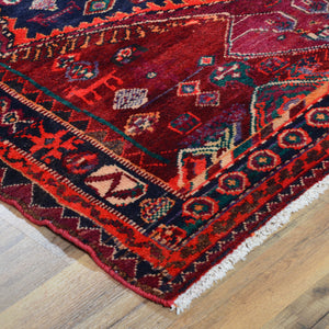 Hand-Knotted Tribal Persian Vintage Wool Oriental Handmade Rug (Size 4.6 X 6.6) Cwral-6687