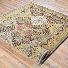 Load image into Gallery viewer, Hand-Knotted Fine Rajasthan Traditional Wool Handmade Rug (Size 4.2 X 6.2) Brral-2391
